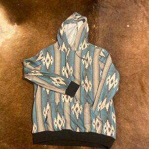 Crazy Train Aztec Hoodie